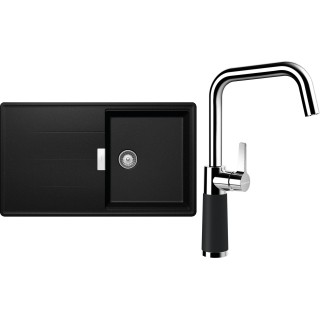 Set Schock S16-8 (dřez Tia D-100 Magma + baterie SC-530 Magma)