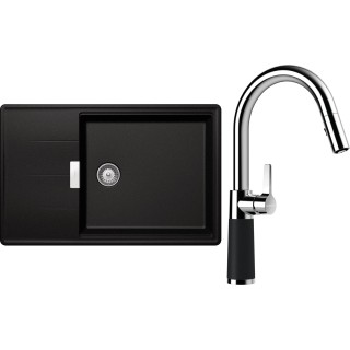 Set Schock S17-7 (dřez Tia D-100LS Magma + baterie SC-520.120 Magma)