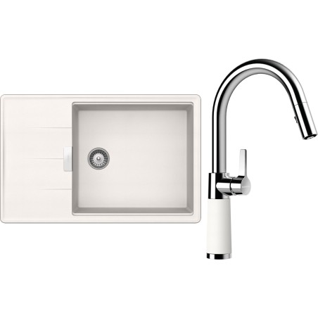 Set Schock S17-7 (dřez Tia D-100LS Polaris + baterie SC-520.120 Polaris)