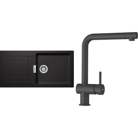 Set Schock S2-1 (dřez Signus D-100L Stone + baterie Epos Stone)