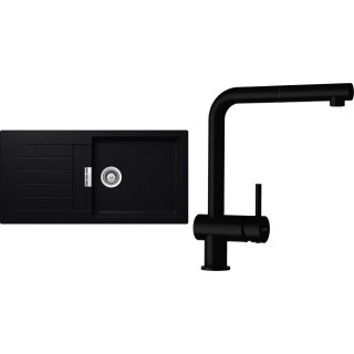 Set Schock S2-2 (dřez Signus D-100L Puro + baterie Epos.120 Puro)