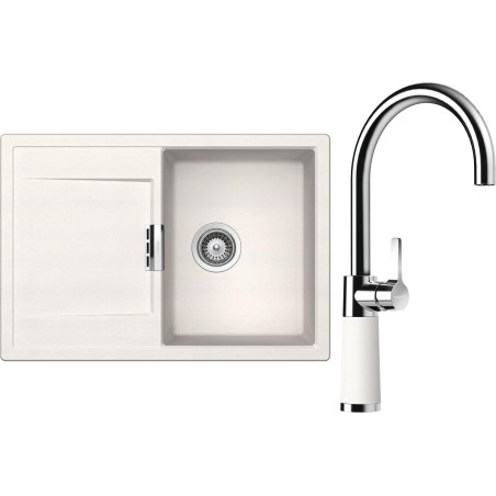 Set Schock S5-6 (dřez Mono D-100S Polaris + baterie SC-520 Polaris)