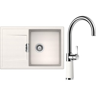 Set Schock S6-6 (dřez Mono D-100 Polaris + baterie SC-520 Polaris)