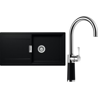 Set Schock S8-6 (dřez Mono D-100L Puro + baterie SC-520 Puro)