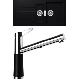 Set Schock S3-5 (dřez Signus D-150 Puro + baterie SC-510.120 Puro)