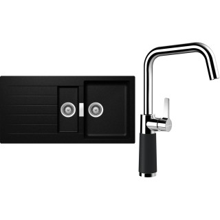 Set Schock S3-8 (dřez Signus D-150 Magma + baterie SC-530 Magma)