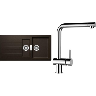 Set Schock S3-12 (dřez Signus D-150 Bronze + baterie Epos Chrom)