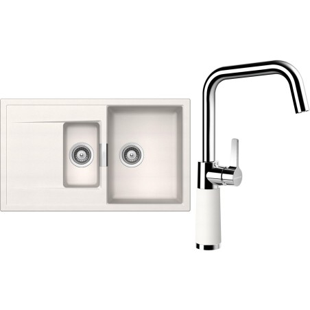 Set Schock S7-8 (dřez Mono D-150 Polaris + baterie SC-530 Polaris)