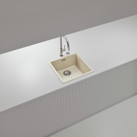 Kuchyňský dřez Schock Kaia N-100 Magnolia, spodní montáž