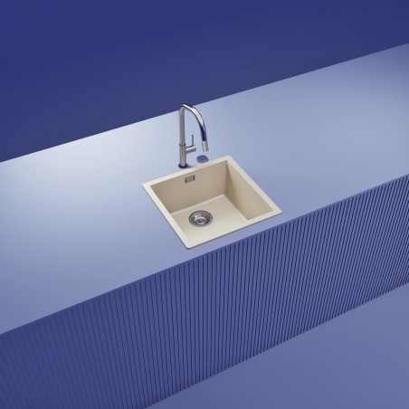 Kuchyňský dřez Schock Kaia N-100 Stone, spodní montáž