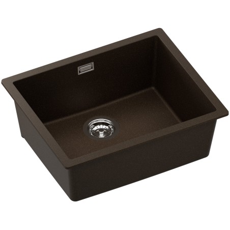 Kuchyňský dřez Schock Kaia N-100L Bronze, montáž do roviny
