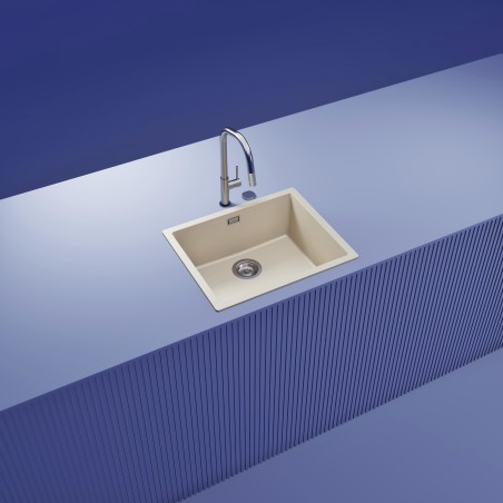 Kuchyňský dřez Schock Kaia N-100L Magnolia, horní montáž