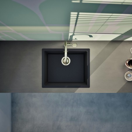 Kuchyňský dřez Schock Kaia N-100L Puro, horní montáž