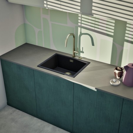 Kuchyňský dřez Schock Kaia N-100L Puro, spodní montáž