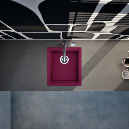 Kuchyňský dřez Schock Kaia N-100S Berry, horní montáž