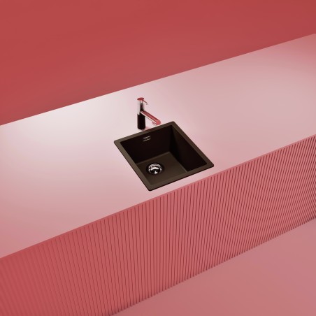 Kuchyňský dřez Schock Kaia N-100S Bronze, spodní montáž