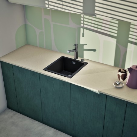 Kuchyňský dřez Schock Kaia N-100S Magma, horní montáž