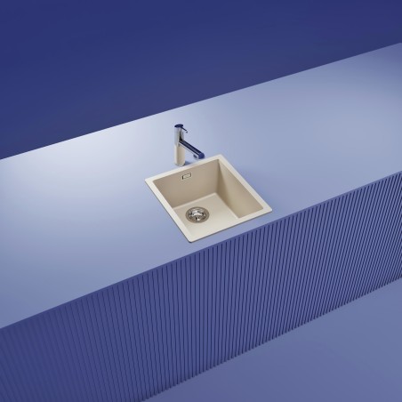 Kuchyňský dřez Schock Kaia N-100S Stone, spodní montáž