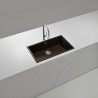 Kuchyňský dřez Schock Kaia N-100XL Bronze, spodní montáž