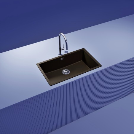 Kuchyňský dřez Schock Kaia N-100XL Bronze, spodní montáž