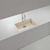 Kuchyňský dřez Schock Kaia N-100XL Magnolia, horní montáž