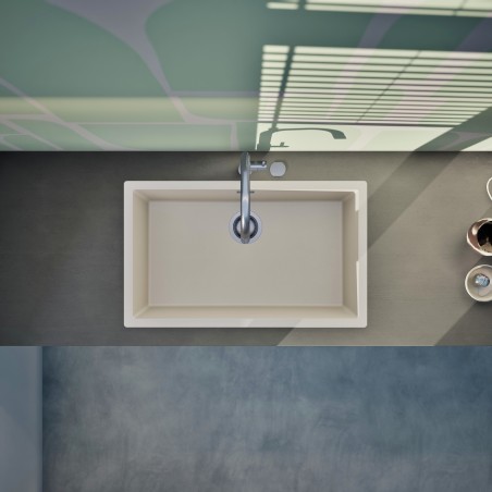 Kuchyňský dřez Schock Kaia N-100XL Stone, spodní montáž