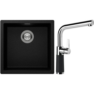 Set Schock S13-10 (dřez Kaia N-100 Magma + baterie SC-540 Magma)