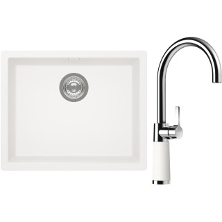 Set Schock S14-6 (dřez Kaia N-100L Polaris + baterie SC-520 Polaris)