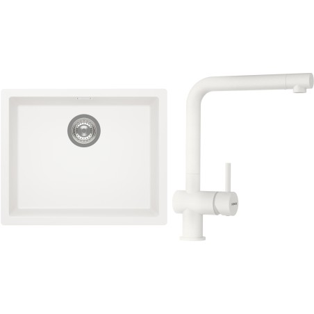 Set Schock S14-1 (dřez Kaia N-100L Polaris + baterie Epos Polaris)