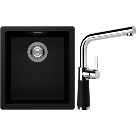 Set Schock S12-10 (dřez Kaia N-100S Puro + baterie SC-540 Puro)