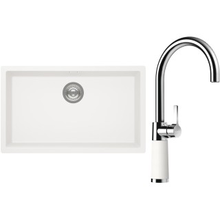 Set Schock S15-6 (dřez Kaia N-100XL Polaris + baterie SC-520 Polaris)