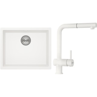 Set Schock S14-2 (dřez Kaia N-100L Polaris + baterie Epos.120 Polaris)