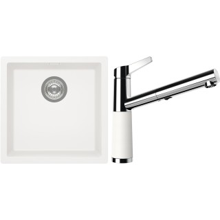 Set Schock S13-5 (dřez Kaia N-100 Polaris + baterie SC-510.120 Polaris)