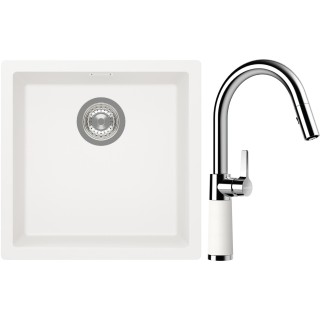 Set Schock S13-7 (dřez Kaia N-100 Polaris + baterie SC-520.120 Polaris)