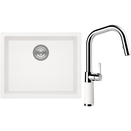 Set Schock S14-9 (dřez Kaia N-100L Polaris + baterie SC-530.120 Polaris)