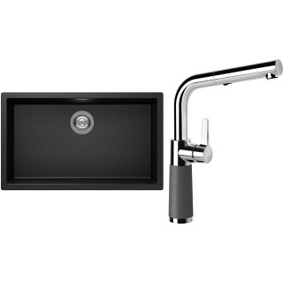 Set Schock S15-11 (dřez Kaia N-100XL Stone + baterie SC-540.120 Stone)