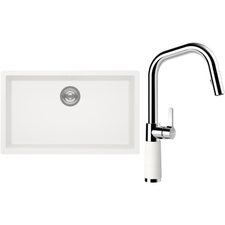 Set Schock S15-9 (dřez Kaia N-100XL Polaris + baterie SC-530.120 Polaris)