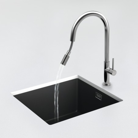 Kuchyňská baterie Schock Talia.120 White Gold