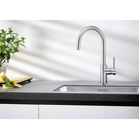 Kuchyňská baterie Blanco Candor ECO Nerez kartáčovaný