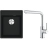 Set Franke G294MČ (dřez MRG 610-37 RTL Matná černá + baterie FC 6985.501 SMART GLENDA Celonerez)