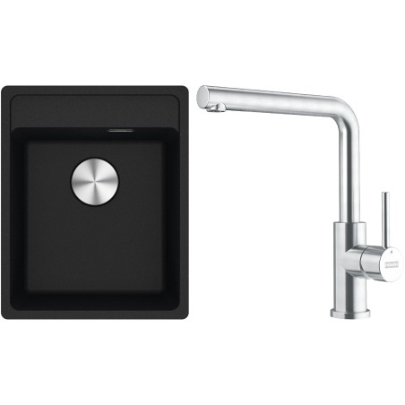 Set Franke G294O (dřez MRG 610-37 RTL Onyx + baterie FC 6985.501 SMART GLENDA Celonerez)