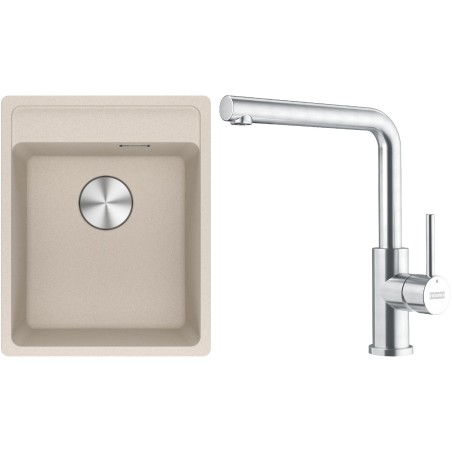 Set Franke G294SA (dřez MRG 610-37 RTL Sahara + baterie FC 6985.501 SMART GLENDA Celonerez)