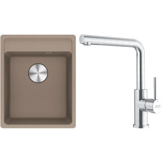 Set Franke G294KA (dřez MRG 610-37 RTL Kašmír + baterie FC 6985.501 SMART GLENDA Celonerez)