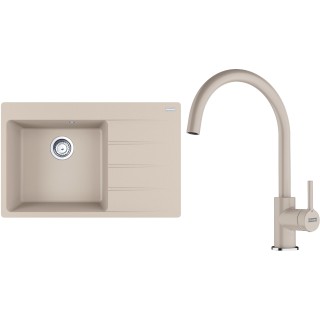 Set Franke G272SA (dřez CNG 611-78 TL/2 Sahara + baterie FC 6018.082 LINA Sahara)