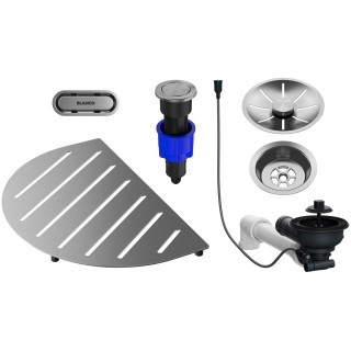 Komponenty ke dřezu Blanco Oovalon 527993 Nerez kartáčovaný