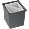 Odpadkový koš Blanco Select II Big 60/3, 1x 35 l + 2x 6 l