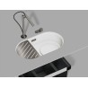 Kuchyňská baterie Blanco Luneoo-S Satin Dark Steel