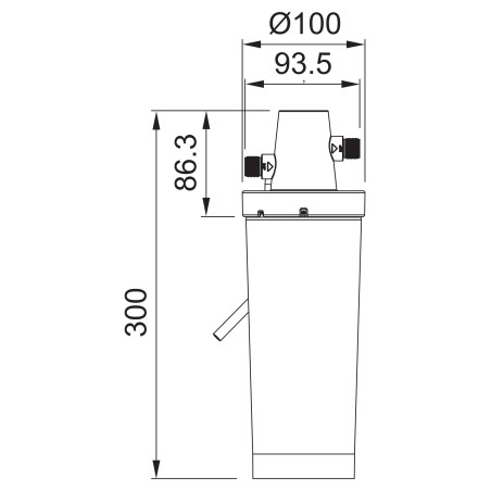 Filtrační sada Franke Pro M 150.0752.886, filtr + hlavice
