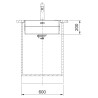 Kuchyňský dřez Franke Box BXX PRO 210/610-50 TL Nerez