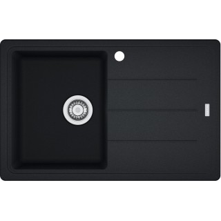 Kuchyňský dřez Franke Basis BFG 611-78 Onyx, s otvorem, levý